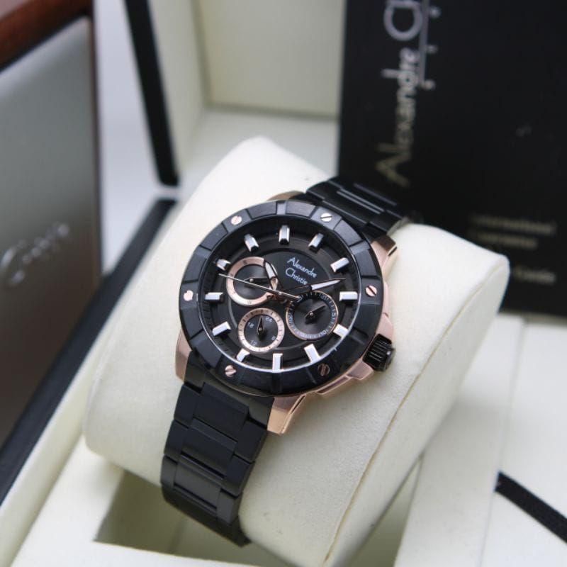 JAMl TANGAN WANITA ALEXANDlRE CHRISTIE  RANTAI AC 6609 / AC6609 ORIGINAL