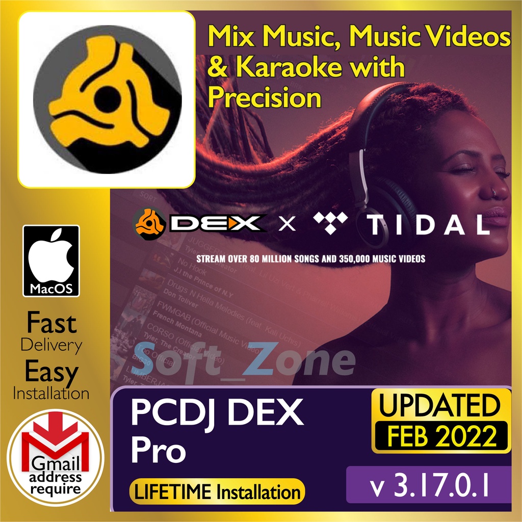 

PCDJ DEX 3.17.0.1 - DJ Sftwr t Mx Msc, Vds & Hst Krk Shw [Wndws | mcOSX BgSr | Mntry Spprt]