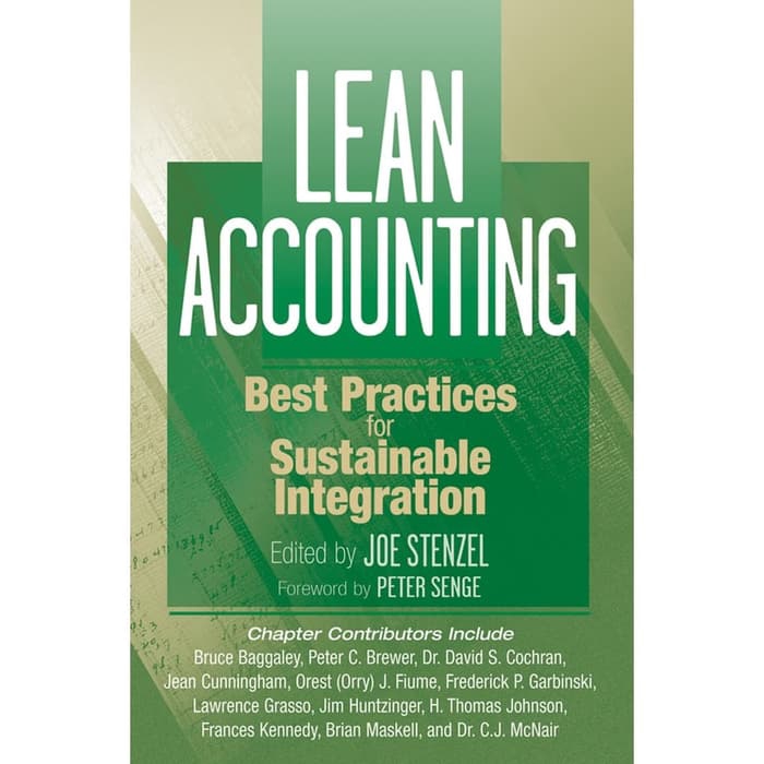 

Buku Lean Accounting Best Practices for Sustainable Integration Wiley - HARD COVER