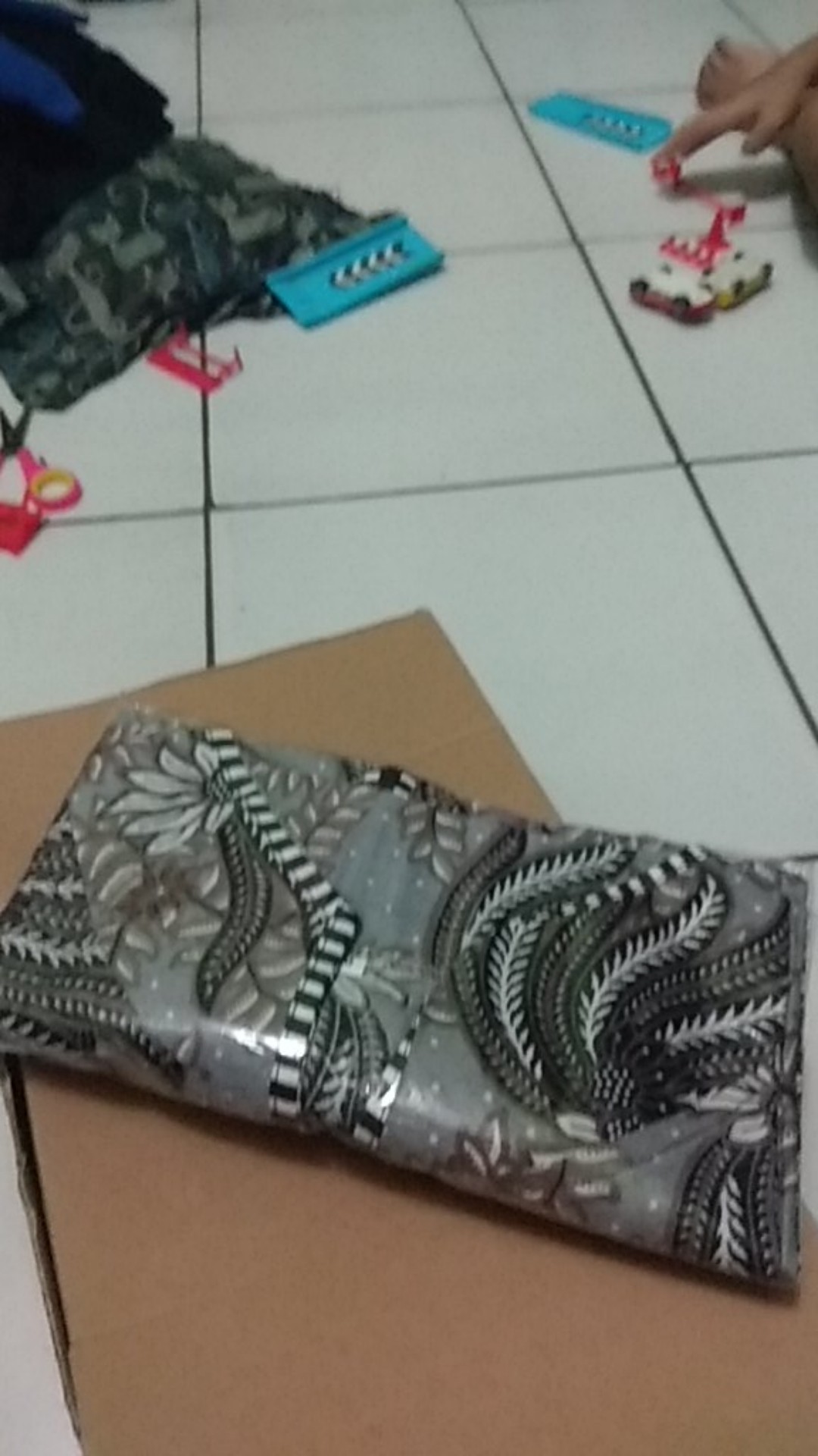 Batik Dolby Dolbi Dobby Doby Tenun Sutra Tulis Katun Atbm Baron Atasan Batik Wanita Sogan Srg308