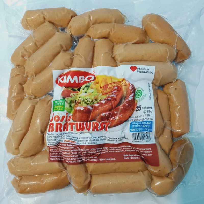 

sosis kimbo bratwurst cocktail 450g