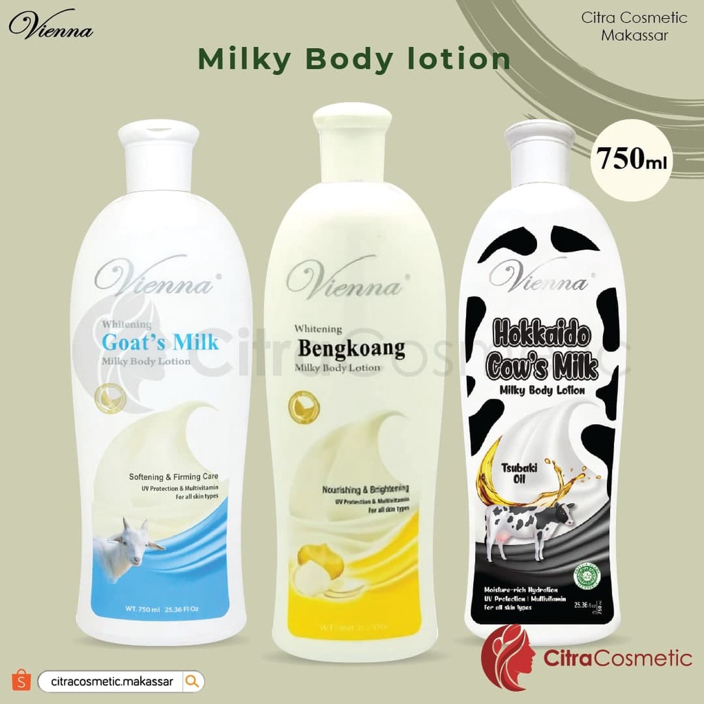 Vienna Milky Body Lotion 750 Ml