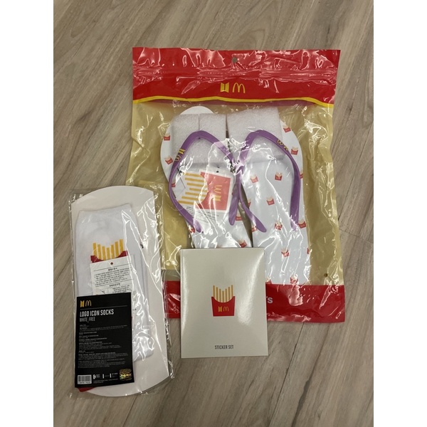 [SALE] BTS x MCDONALDS OFFICIAL MERCHANDISE MCD SOCKS STICKER UMBRELLA MASKING TAPE KAOS KAKI PAYUNG