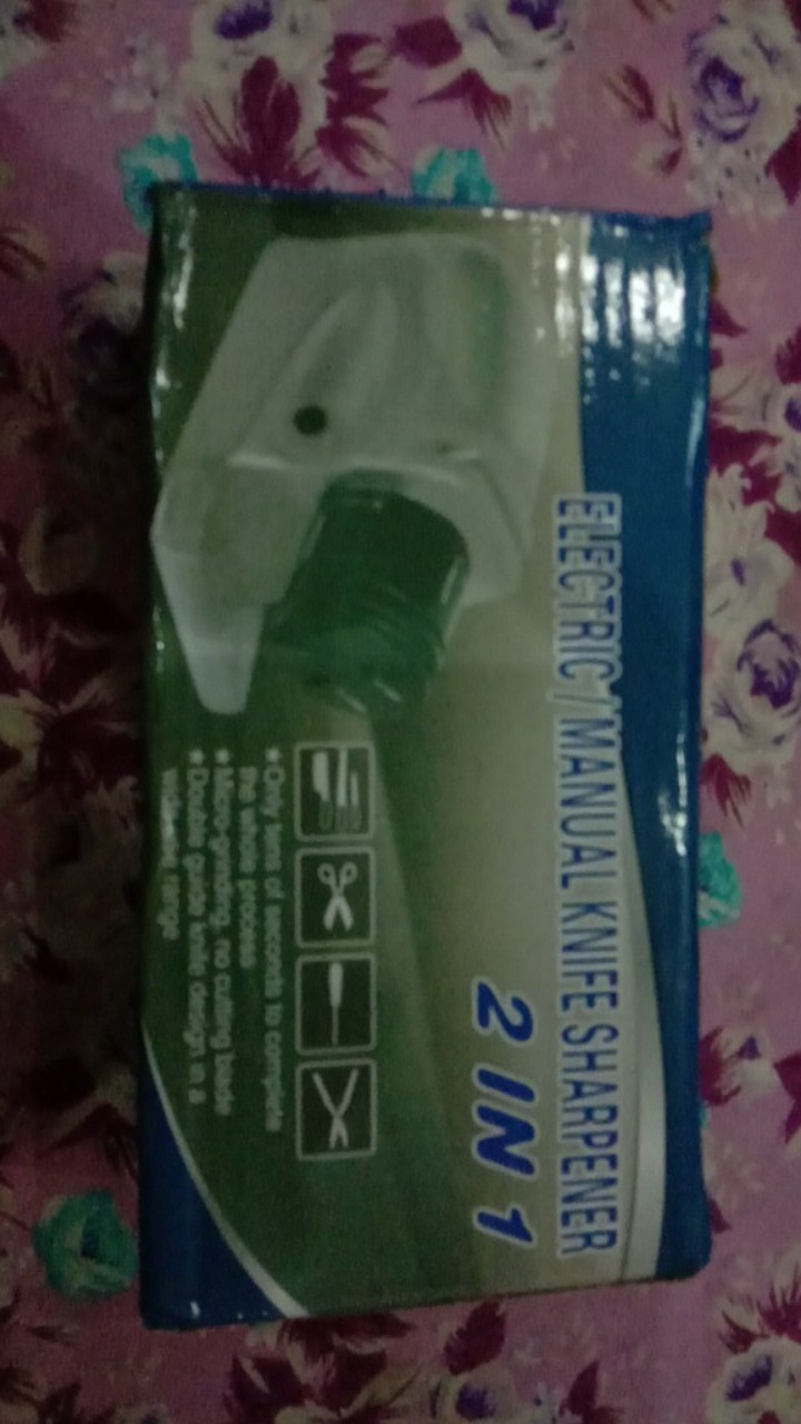 Pengasah Electric Kabel Asahan Pisau 2 In 1 Electric Swifty Knife Sharpener