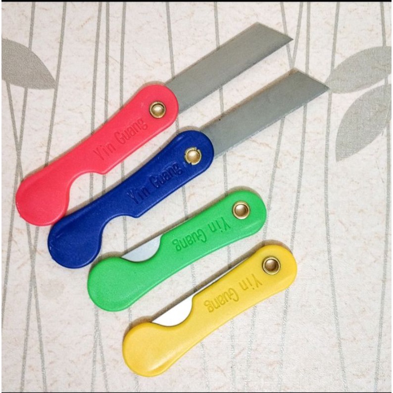 

Silet Cutter Lipat / Pisau Cutter Kecil Lipat / Cuter Warna Mini