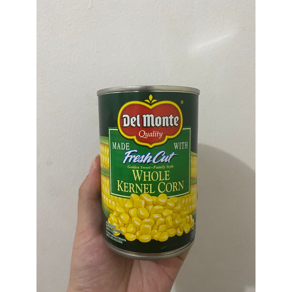 

Delmonte whole kernel corn 420gr / Jagung kaleng