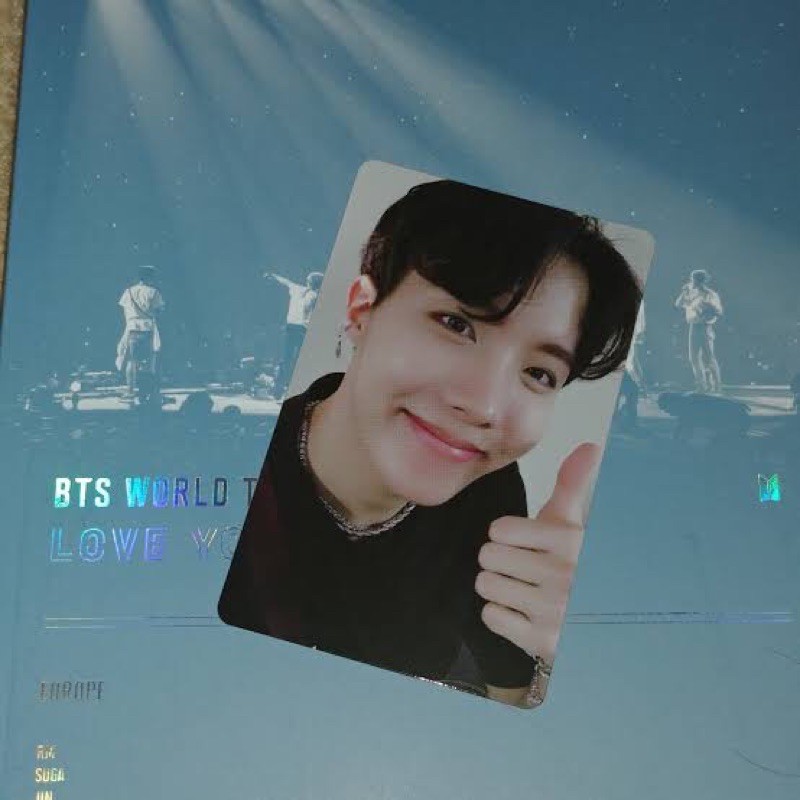 PC JHOPE BTS DVD LY EUROPE (rare)