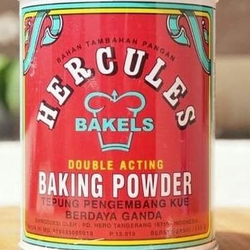 

Hercules baking powder double acting 110gr TERLARIS TERPERCAYA ORIGINAL