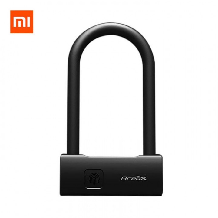 XIAOMI AreoX U8 Gembok Sepeda Anti Maling Fingerprint U-lock - Long