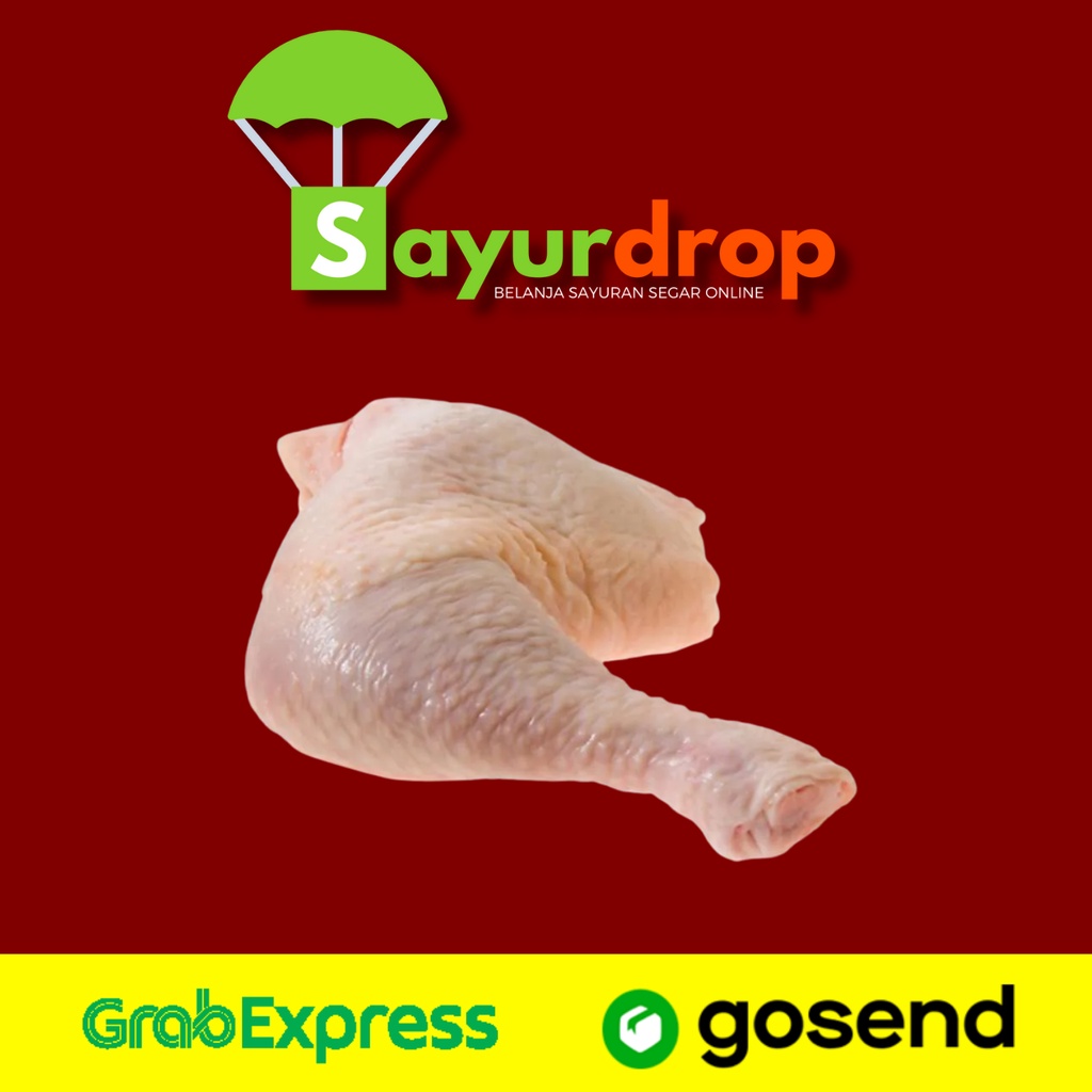 

Daging Ayam Paha Pistol 500 Gr - Segar Higienis Murah Cepat - Instant/Same Day Delivery (Sayurdrop)