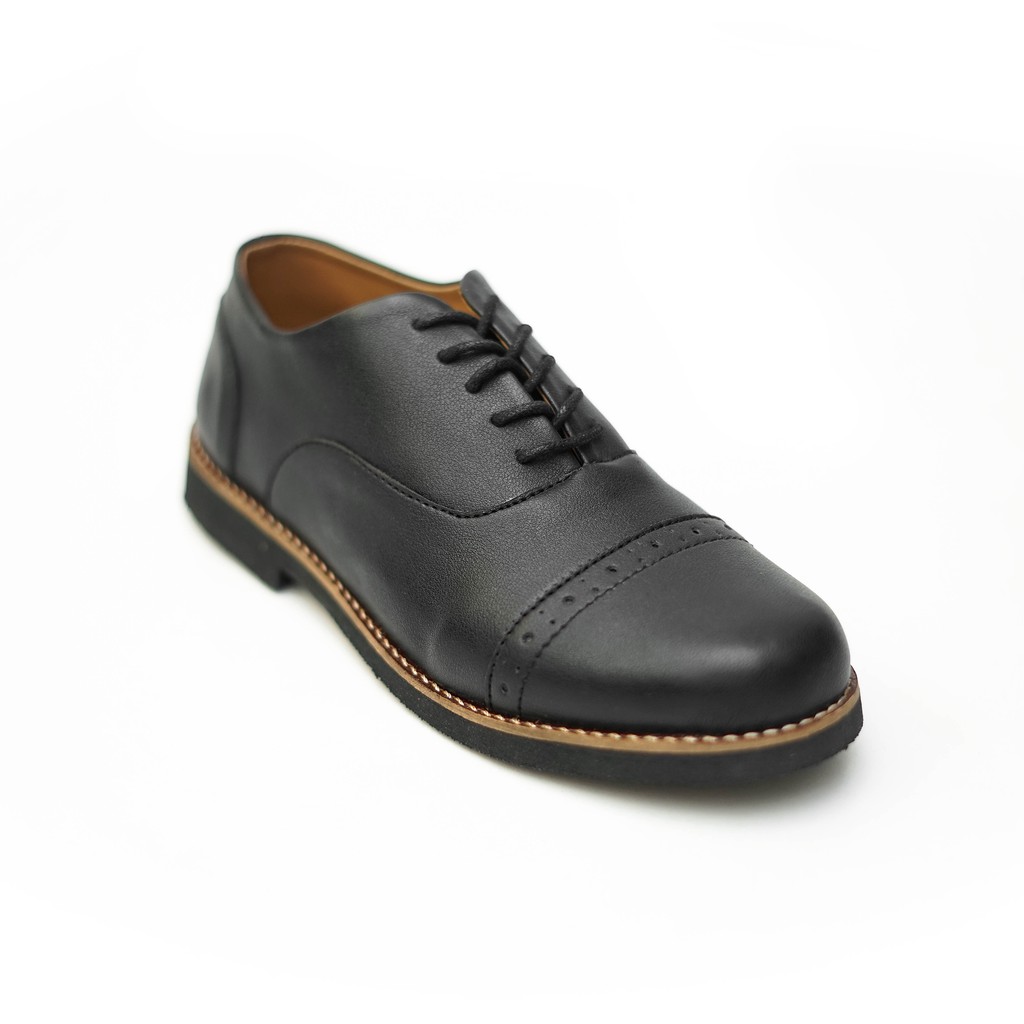 PS oxford sepatu kasual pria sepatu formal kerja sepatu lelaki sepatu kulit