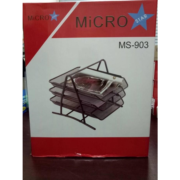 

Paper | Tray Besi/ Rak Meja 3 Susun Murah Baru