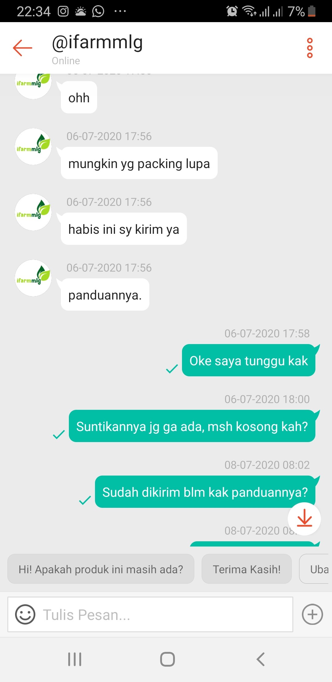 Polybag 20 X 20cm, Isi 20 Lembar