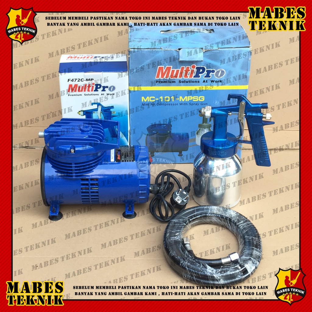 Jual MINI AIR COMPRESSOR MC 101 MPSG / MC101MPSG ALAT / MESIN CAT