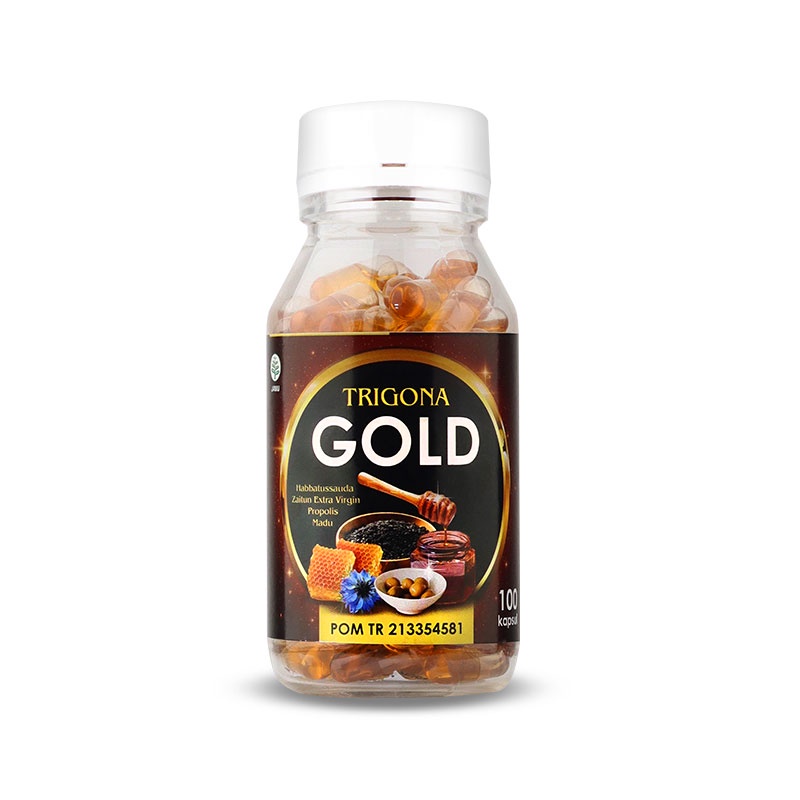 Habbatussauda Trigona Gold 100 Kapsul