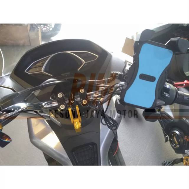 Gantungan Barang Motor Black Diamond Jepit Distang Universal Pcx,Adv,Vixion,Cb150r