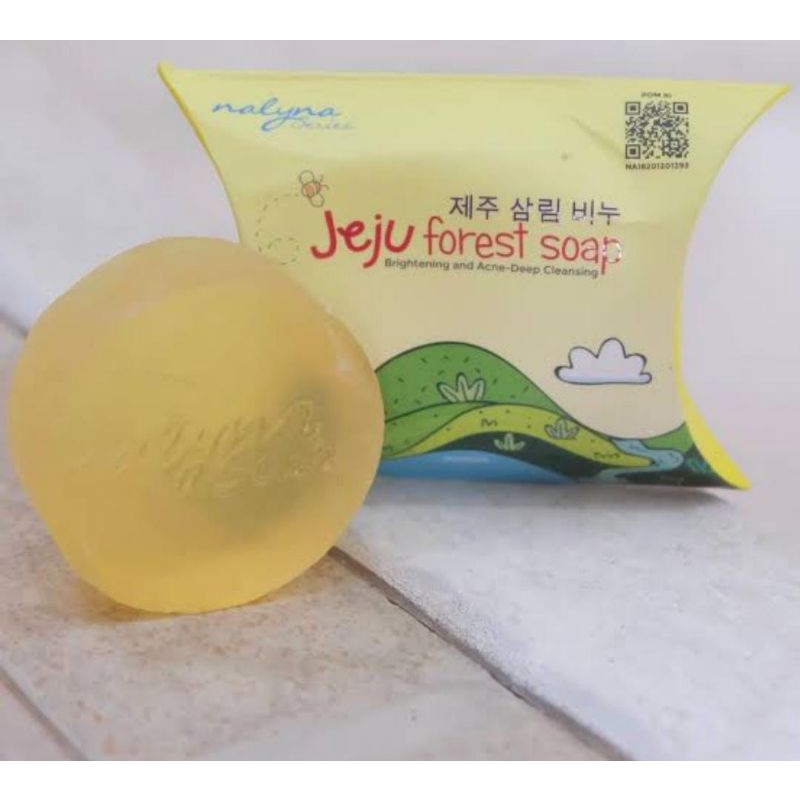 jeju forest soap sabun korea