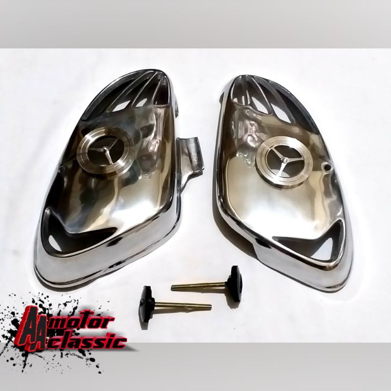 tutup aki box aki cover aki box accu honda c70 besi diral poles aquarium kaca plus baut box accu
