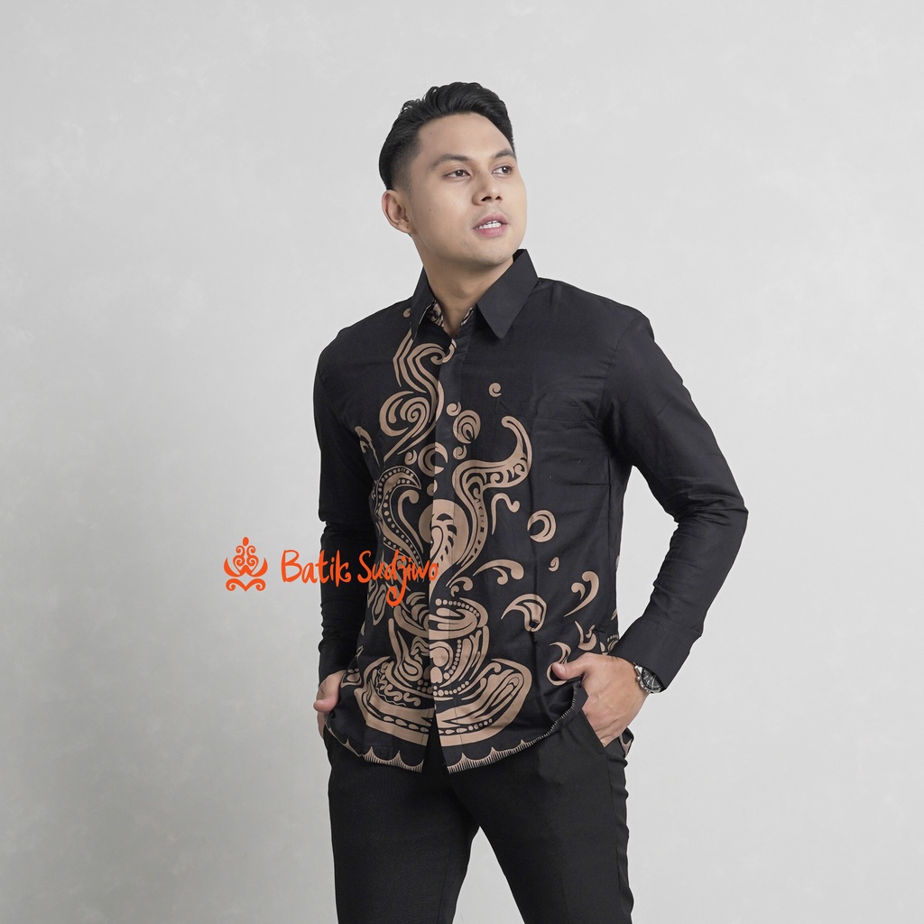 Atasan Kemeja Batik Pria Regular 1080