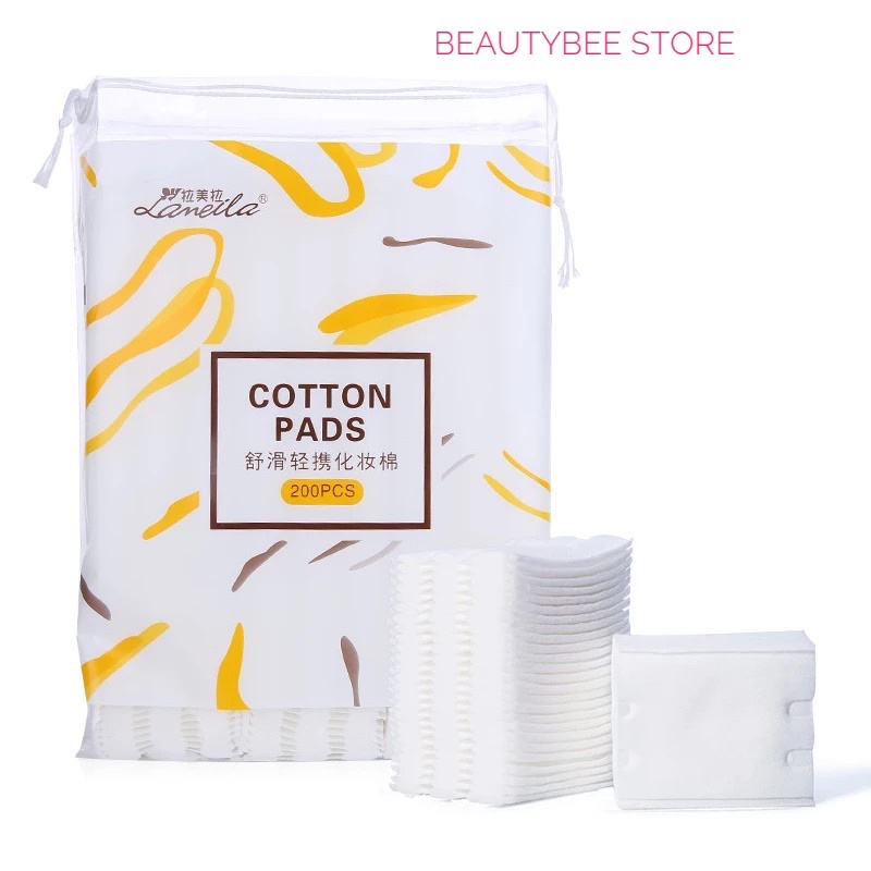SOFT MAKEUP COTTON / KAPAS MAKEUP / KAPAS SKINCARE LEMBUT PREMIUM ISI 200 (B201)