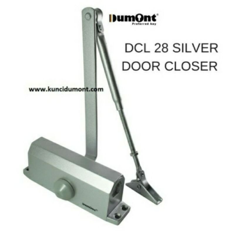 Door Closer Dumont Original Silver HO Alat penutup pintu Otomatis