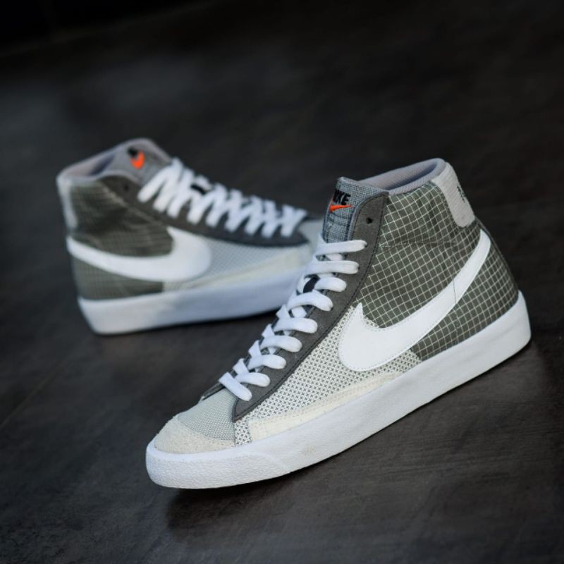 NIKE BLAZER MID 77 PATCH GREEN WHITE