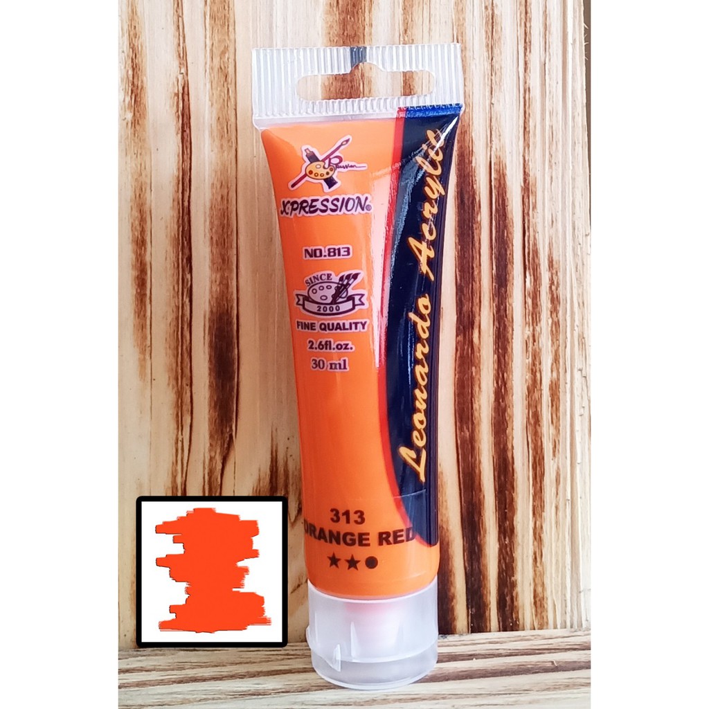 

Cat akrilik Leonardo 30 ml Orange Red