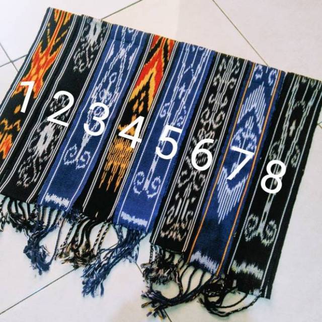 [COD] Ikat Kepala Dayak Kalimantan- Ikat Kepala Motif Lengkap - Ikat Kepala Tenun