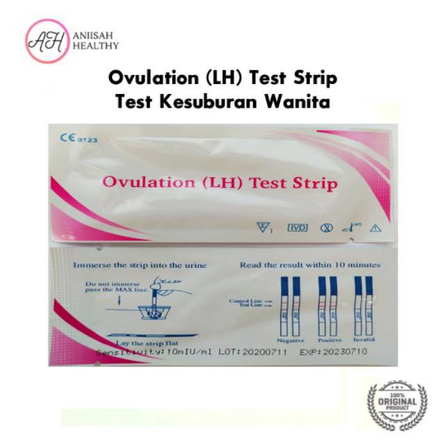 Ovulation LH Test Strip &gt; Tes Kesuburan Wanita &gt; Testpack Masa Subur &gt; Ovutest