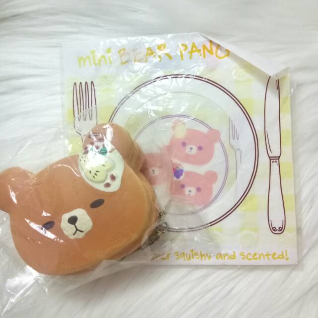 Flash sale squishy// punimaru mini bear pancake squishy
