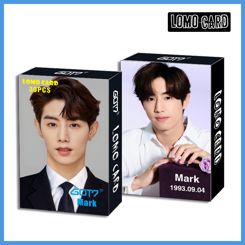 30 Pcs / box Kartu Foto Lomo Album Got7 JB JinYoung Jackson
