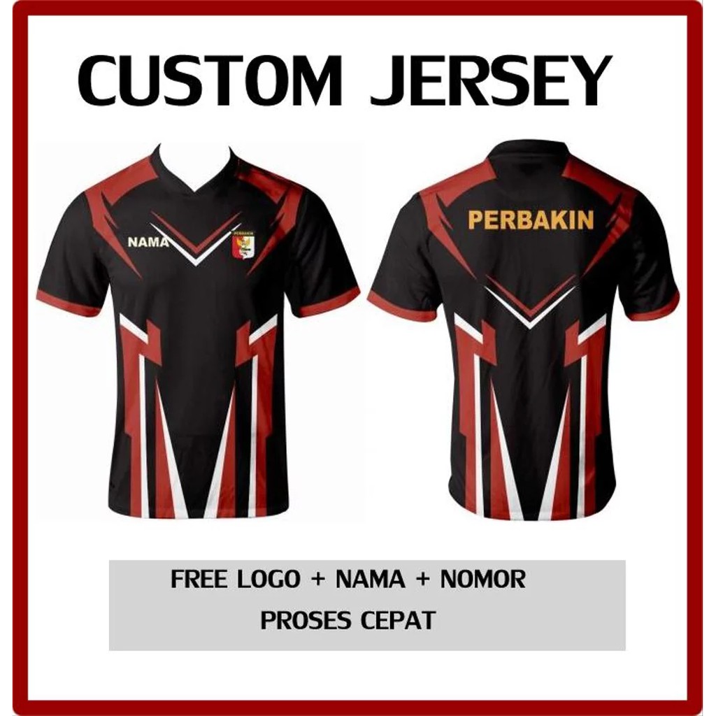 Baju Kaos Jersey Perbakin 54 Printing Custom
