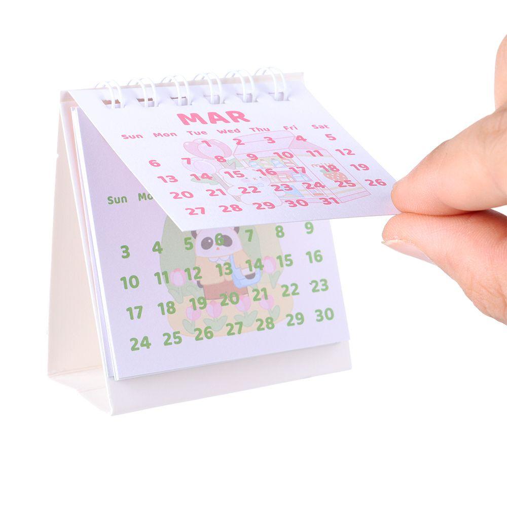 Kalender Meja Nanas Organizer Mingguan Agenda Tahunan Mini