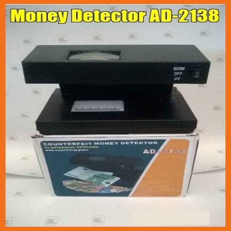 

Money Detector AD 2138 / Alat Pendekteksi Uang Palsu