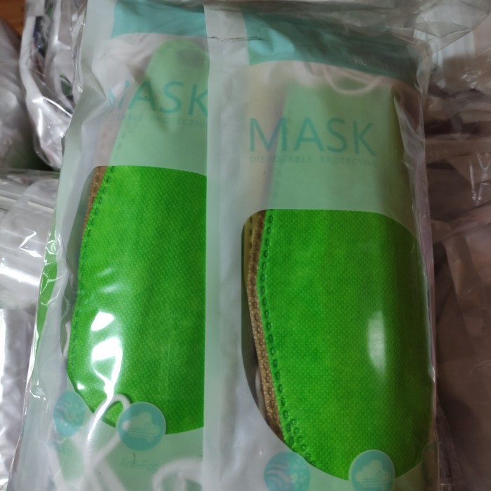masker korea kf94 mix warna warni 10pcs BNPB kemenkes 44558