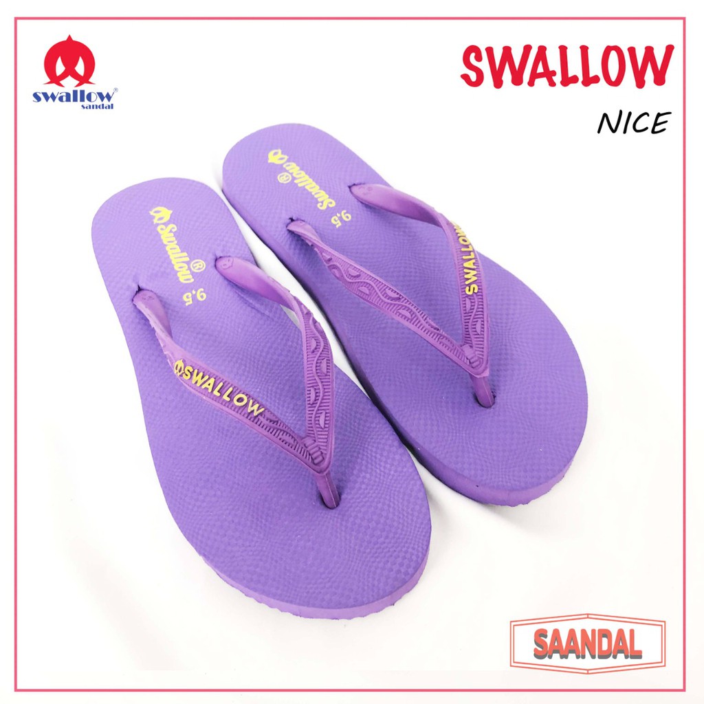 Grosir- Sandal Jepit Wanita Swallow Nice Wanita (ISI 6 PASANG)