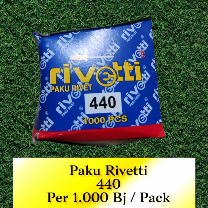 Paku Rivet Rivotti 440 450 Per Pack Tembak Rivet Isi 1000 Pcs