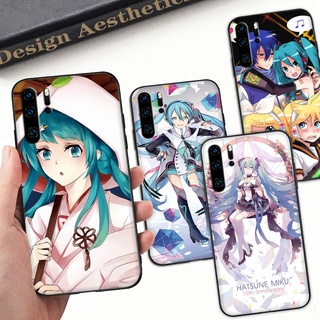 YU88 Hatsune Miku Vocaloid Black Soft Case OPPO Reno A74