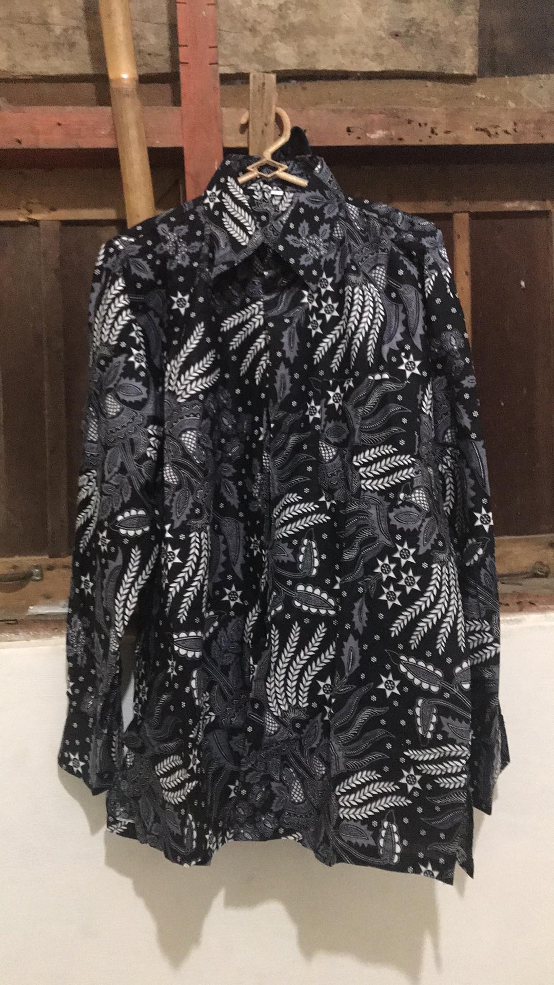 New Arrival Distro Batik Pria Bordir Sogan Hrb026 Batikaf Notoarto Batik Ipnu-ippnu Hem Pria Bel