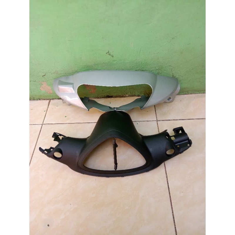 Batok depan belakang Mio sporty lama silver