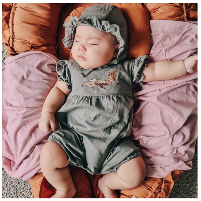 11.11 SALE Ambyar Bohopanna 2 Tahun Bordir Bodysuit Jumper Anak Perempuan CBKS