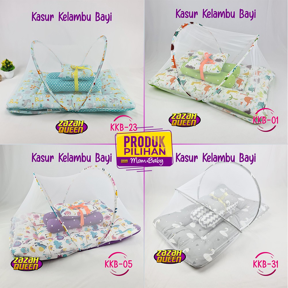 Kasur Bayi Bantal Guling Lipat Kelambu / Kasur bayi kelambu