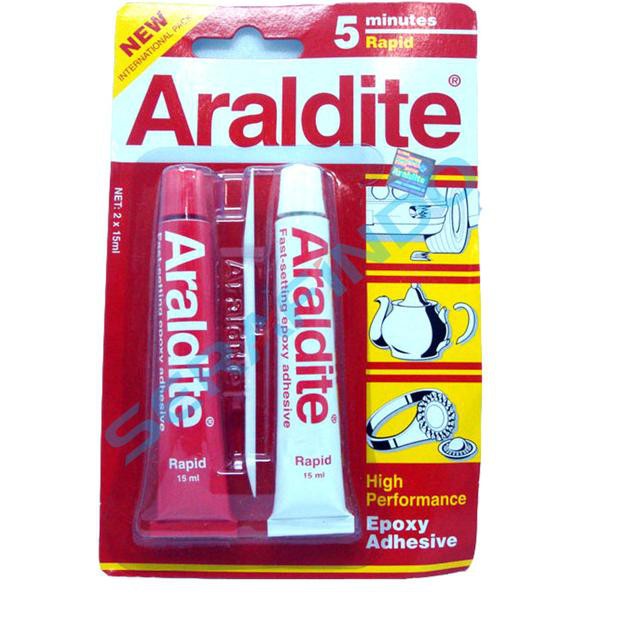 

Lem Epoxy ARALDITE Merah 5 menit