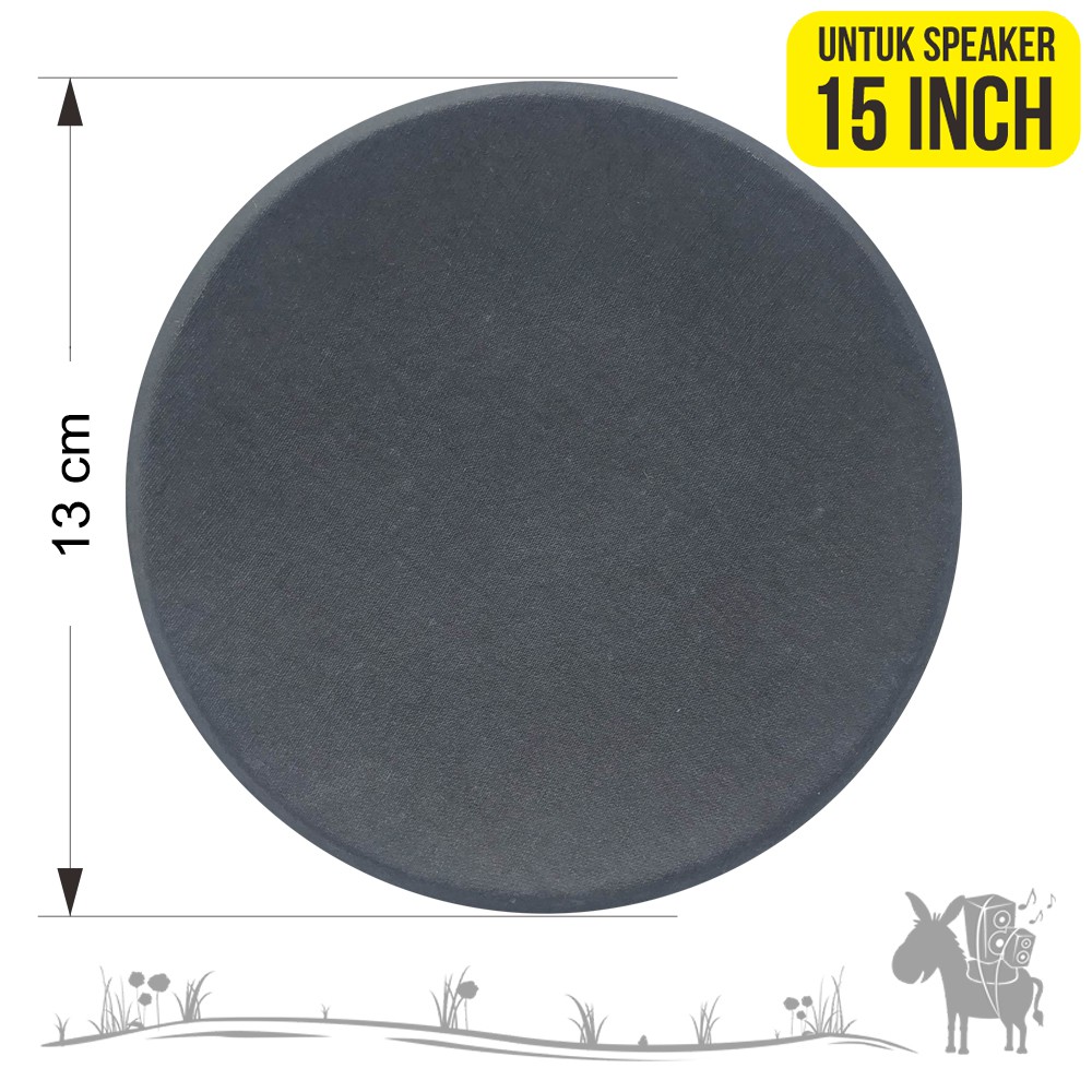 DUS CUP TUTUP SPOOL SPOL DAUN SPEAKER 15 INCH TREPES TRAPES TRIPIS