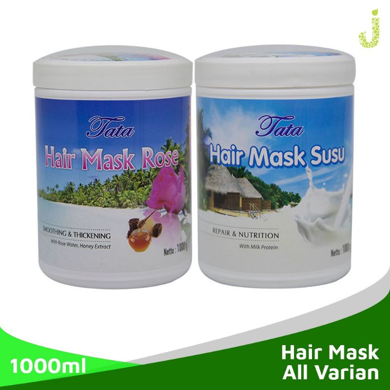 Jual Tata Hair Mask Rose Susu 1000ml Shopee Indonesia