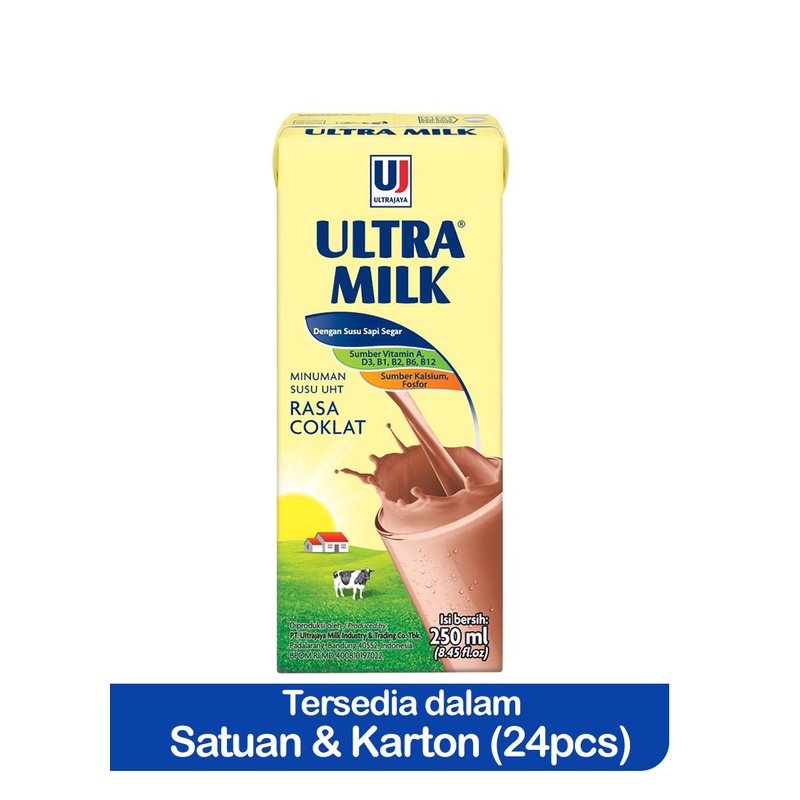 

Minuman Susu Ultra Milk 250 ml