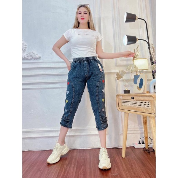 Celana jeans wanita Qiena pants Celana jeans 7/9 MRR FASHION