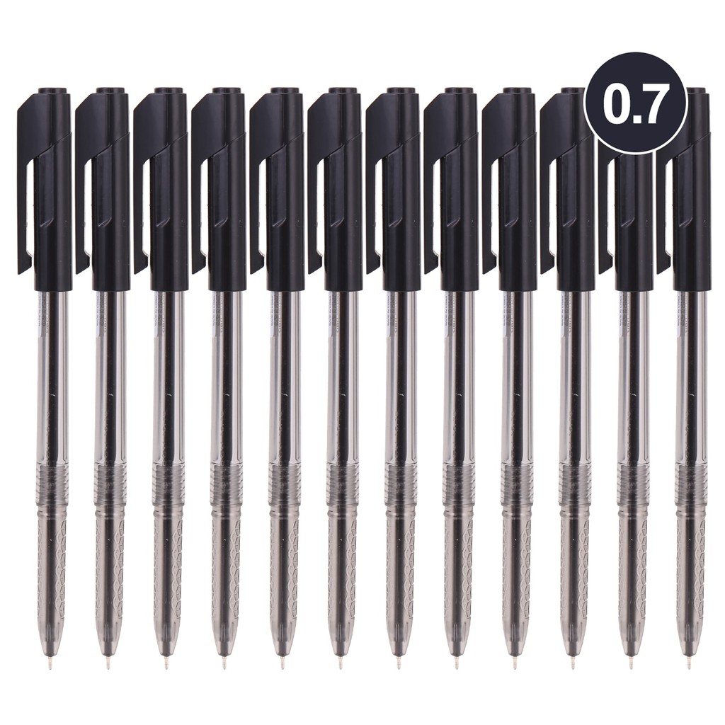 

Deli Pulpen Arrow 0.7mm Hitam 1 BOX / 12 Pcs Penulisan halus EQ00920