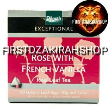 

Dilmah rose with french vanilla 20x2gr