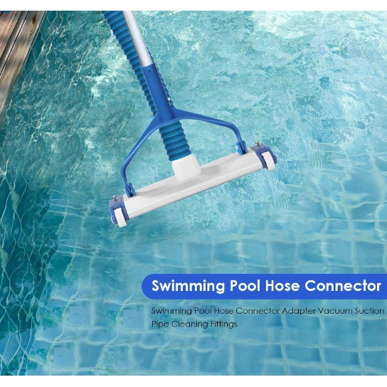 Swimming Pool Hose Connector Adapter Vacuum Suction Pipe Cleaning